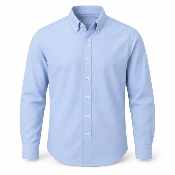Men&rsquo;s Essential Oxford Shirt in light blue